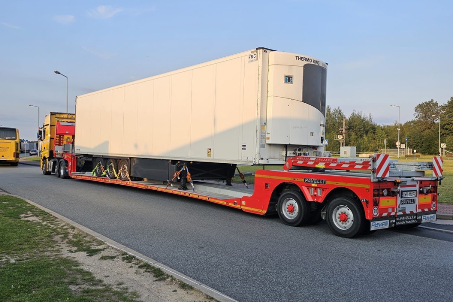 Transport niskopodwoziowy naczep z Włoch, Niemiec, Austrii do Polski