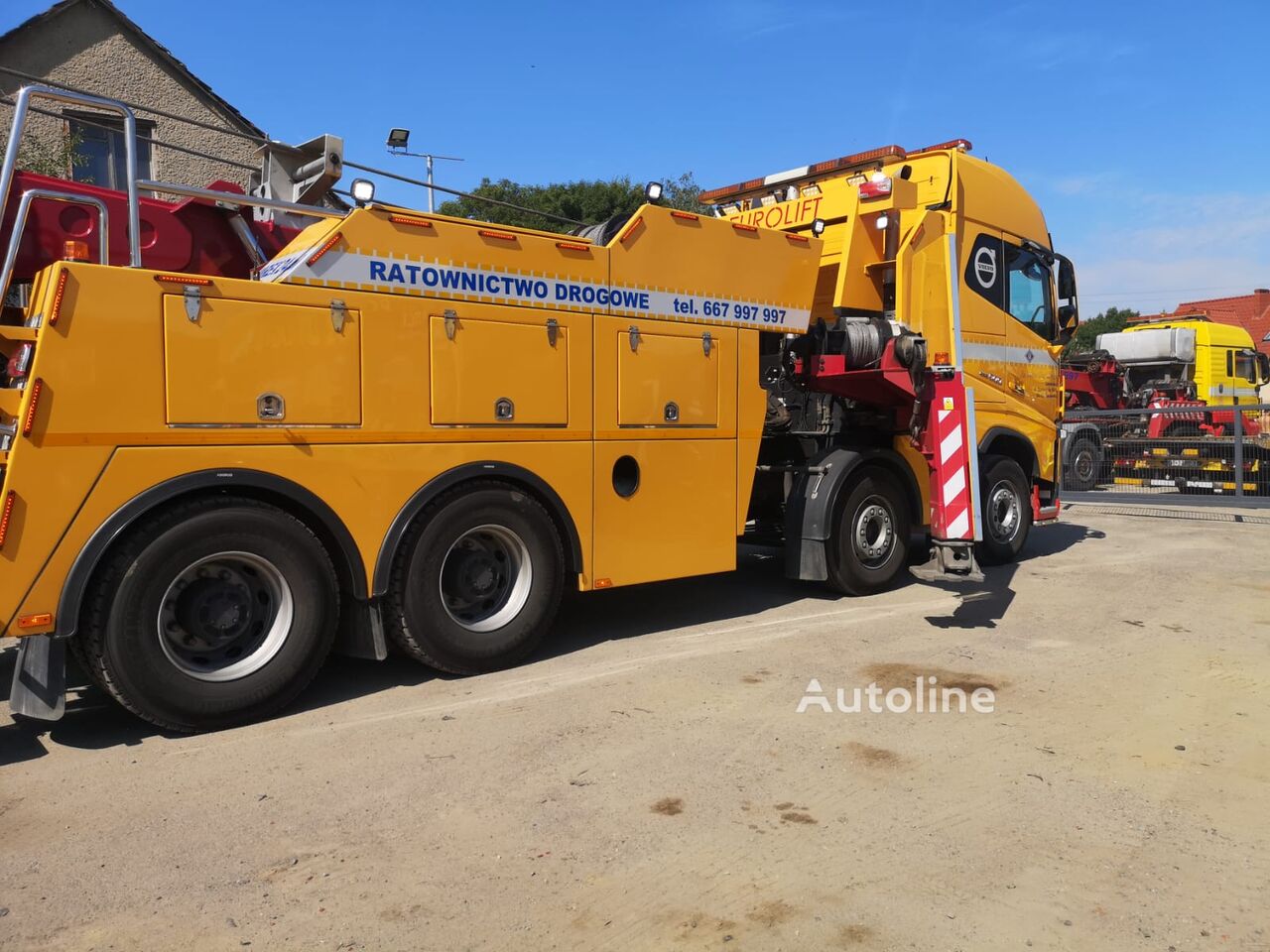 Na sprzedaż holownik Volvo FH500 2020r, 8x4 zakupiony nowy wraz z zabudową Eurolift 2020r